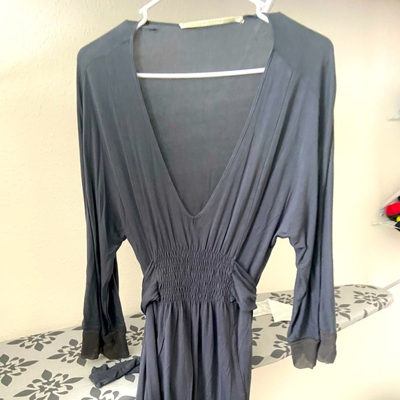 Twelfth Street by Cynthia Vincent gray tunic - Picture 1 of 2